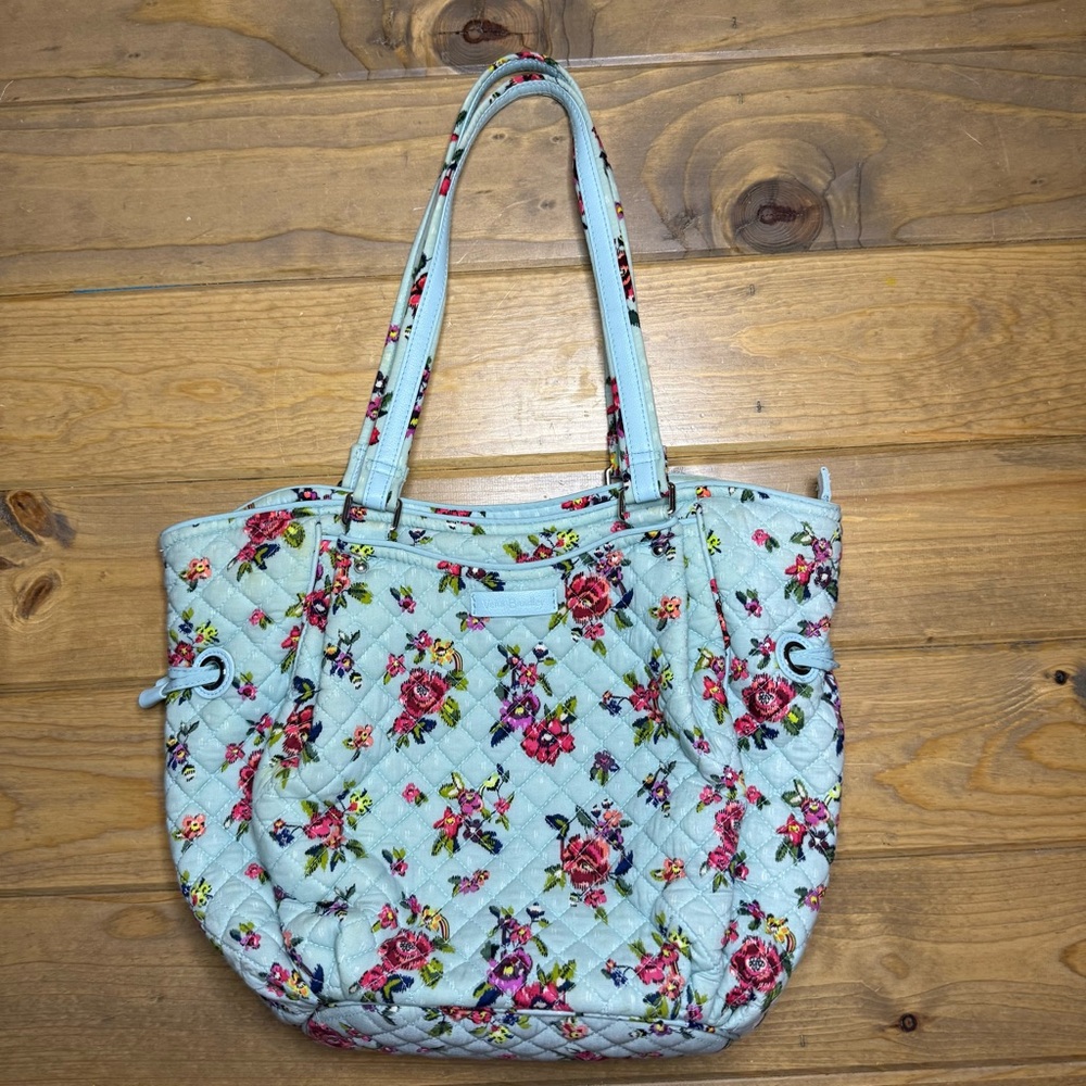Vera Bradley Floating Garden Glenna Satchel Bag